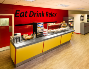 DHL Bespoke Servery Counter